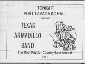 Port Lavaca KC Hall - Texas Armadillo Band