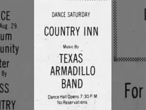 Country Inn - Texas Armadillo Band