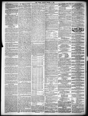 The Times from London, Greater London, England on March 8, 1901 