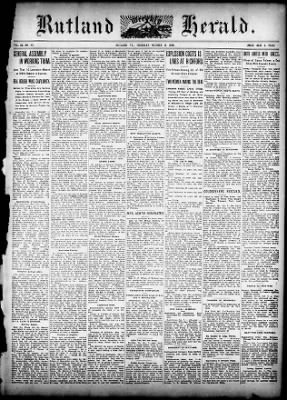 Rutland Weekly Herald from Rutland, Vermont on October 8, 1908 · 1