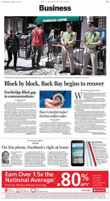 The Boston Globe from Boston, Massachusetts on April 18, 2013 · B5