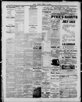 Ottawa Daily Citizen from Ottawa, Ontario, Canada on August 3, 1886 · 3