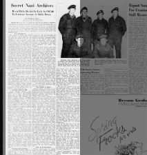 1946 newspaper column discusses Hitler's plans 