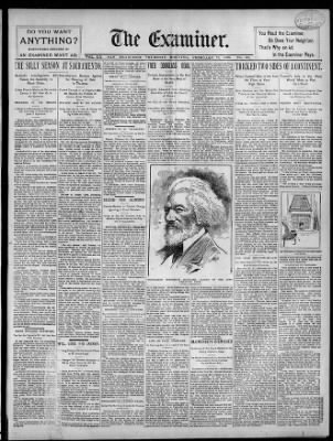 The San Francisco Examiner from San Francisco, California on February 21, 1895 · 1