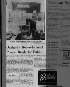 Project Ready for Public - SF Examiner September 16, 1968