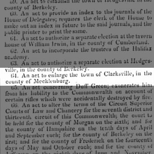 1836-act to enlarge town of Clarksville