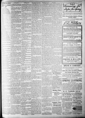 Shepherdstown Register from Shepherdstown, West Virginia on March 30, 1911 · 3