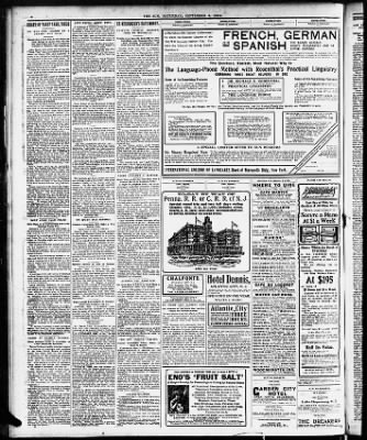 The Sun From New York New York On September 3 1904 4