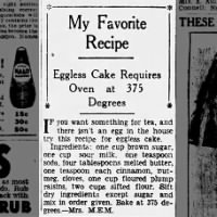 Eggless Cake (1942)