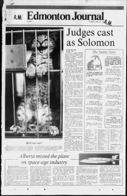 Edmonton Journal from Edmonton, Alberta, Canada on April 30, 1981 · 1