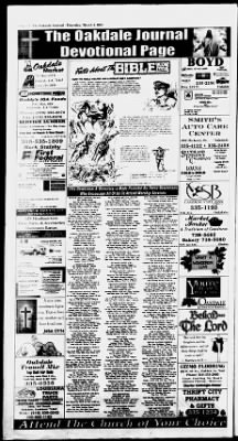 The Oakdale Journal From Oakdale Louisiana On March 4 2004 12