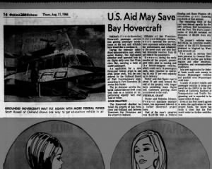 U.S. aid may save hovercraft