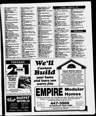 Edmonton Journal From Edmonton Alberta Canada On August 28 1998 11