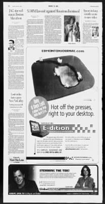 Edmonton Journal from Edmonton, Alberta, Canada on April 16, 2004 · 52