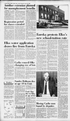 Elko Daily Free Press from Elko, Nevada • 12