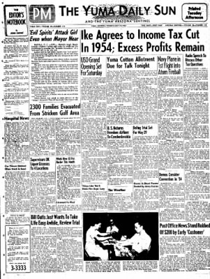 The Yuma Daily Sun from Yuma, Arizona on May 19, 1953 · Page 1