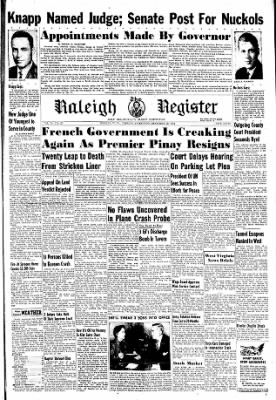 The Raleigh Register from Beckley, West Virginia • Page 1