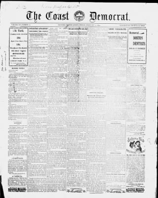 The Coast Star from Manasquan, New Jersey on February 10, 1899 · 1