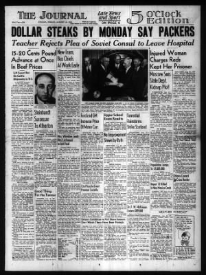 The Ottawa Journal from Ottawa, Ontario, Canada on August 13, 1948 · Page 1