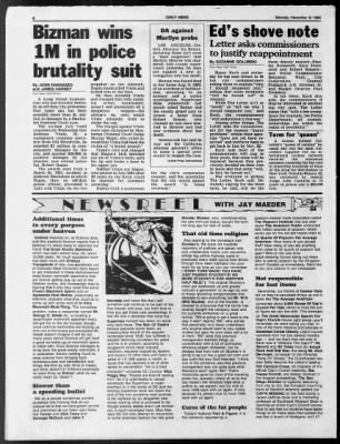 police brutality newspaper articles