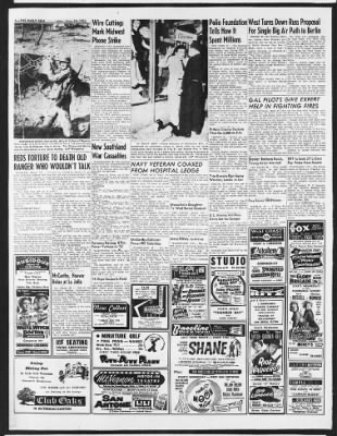 The San Bernardino County Sun from San Bernardino, California on August 24, 1953 · Page 4