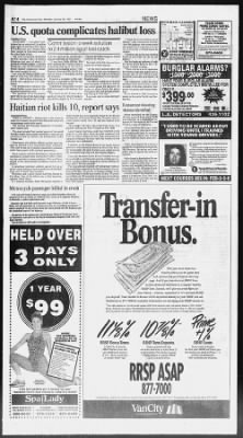 The Vancouver Sun from Vancouver, British Columbia, Canada on January 28, 1991 · 14