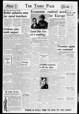 The Leader-Post from Regina, Saskatchewan, Canada on October 5, 1944 · 3