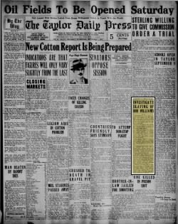 The Taylor Daily Press