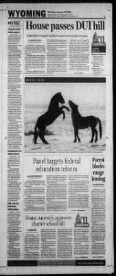 Casper Star-Tribune from Casper, Wyoming on January 27, 2011 · 3