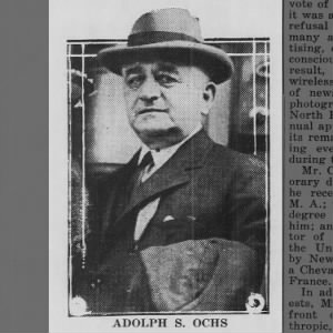 Adolph Ochs