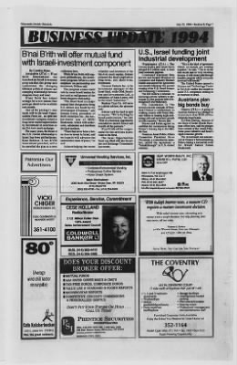 The Wisconsin Jewish Chronicle from Milwaukee, Wisconsin on July 22, 1994 · Page 23