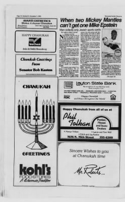 The Wisconsin Jewish Chronicle from Milwaukee, Wisconsin on December 7, 1990 · Page 42