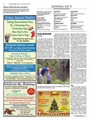 Glen Rock Gazette From Glen Rock New Jersey On December 25 2015