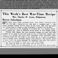Bacon Substitute (1942)