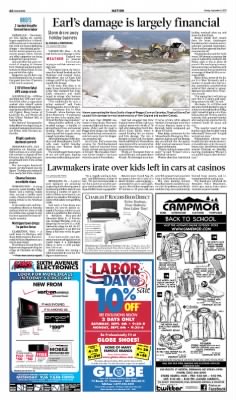 The Herald-News from Passaic, New Jersey on September 5, 2010 · A4