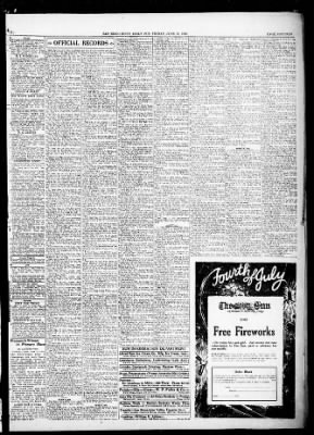 The San Bernardino County Sun from San Bernardino, California on June 19, 1925 · Page 35