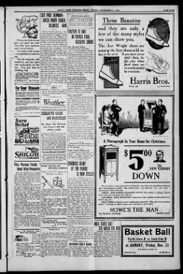 Santa Cruz Evening News from Santa Cruz, California on November 21, 1919 · Page 5