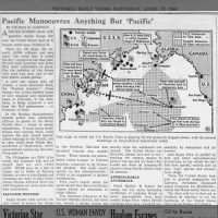 1940 article speculates on Pacific naval maneuvers of U.S. and others, with Hawaii as U.S. base