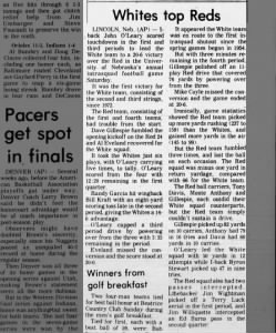 1975 Nebraska spring game AP