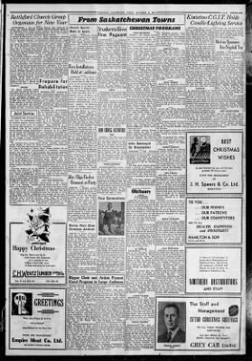 Star-Phoenix from Saskatoon, Saskatchewan, Canada on December 24, 1943 · 21