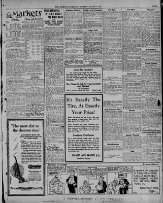 Corsicana Daily Sun From Corsicana Texas On August 6 1928 Page 7