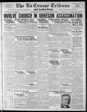 The La Crosse Tribune from La Crosse, Wisconsin • 1