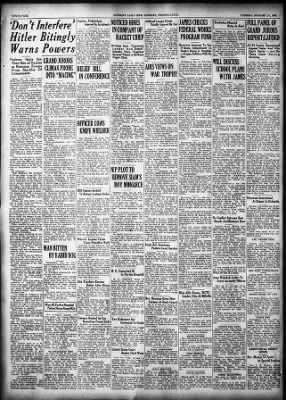 The Daily Item from Sunbury, Pennsylvania on January 31, 1939 · 10