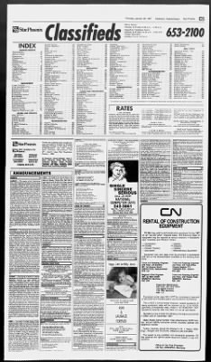Star-Phoenix from Saskatoon, Saskatchewan, Canada on January 29, 1987 · 25