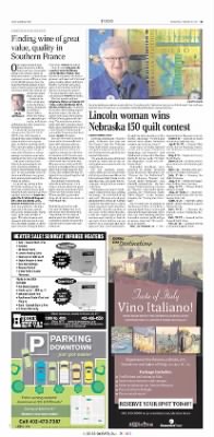 Lincoln Journal Star from Lincoln, Nebraska • D3