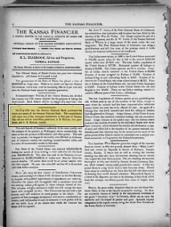 The Kansas Financier