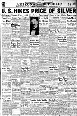 Arizona Republic from Phoenix, Arizona on April 11, 1935 · Page 1