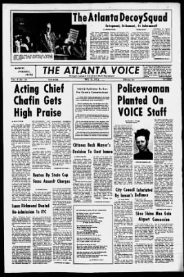 The Atlanta Voice from Atlanta, Georgia on May 11, 1974 · 2