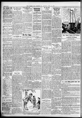 The Evening Sun from Hanover, Pennsylvania on June 14, 1943 · 4