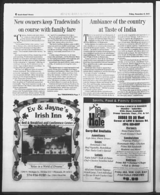 The South Bend Tribune from South Bend, Indiana on November 8, 2002 · 52